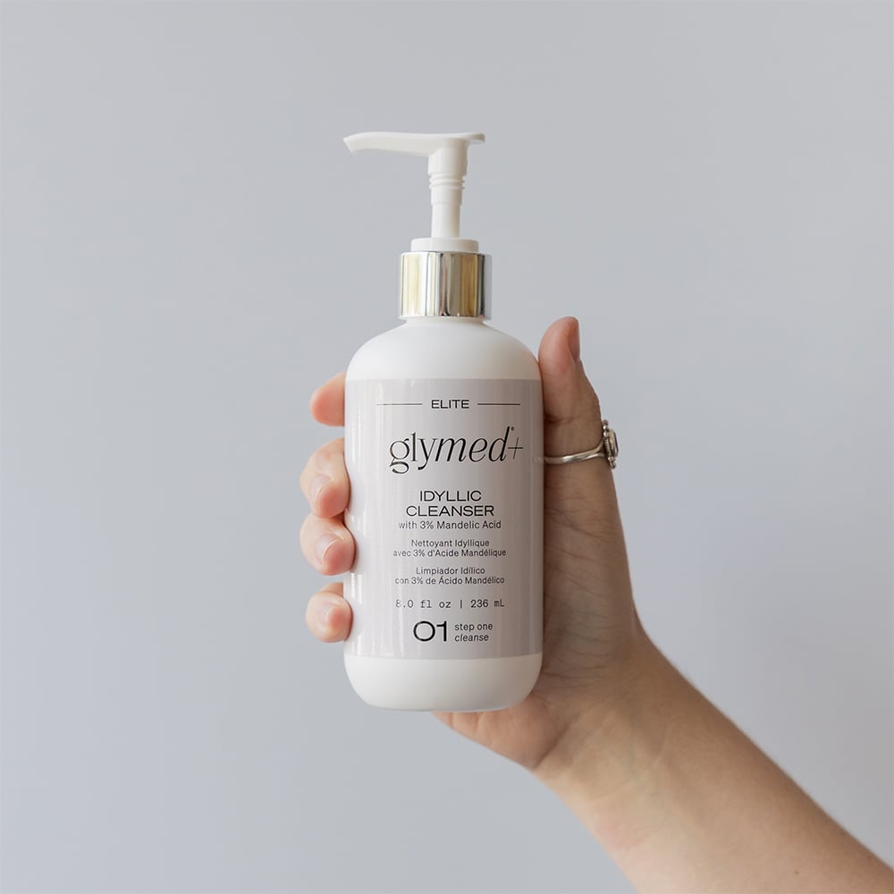 Reiniger met amandelzuur : idyllic cleanser Glymed